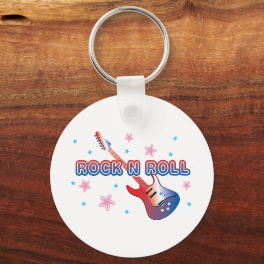 Rock N Roll Sleutelhanger (Voorkant)