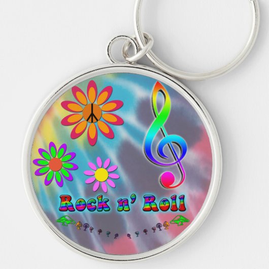 Rock n' Roll Sleutelhanger (Voorkant)