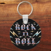 Rock-n-Roll Sleutelhanger (Voorkant)