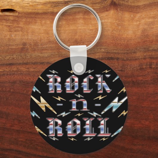 Rock-n-Roll Sleutelhanger (Voorkant)