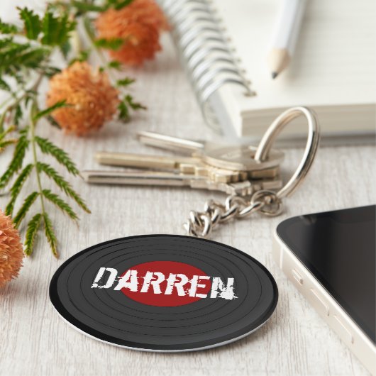 Rock N Roll Sleutelhanger (Zijkant)