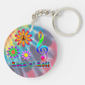 Rock n' Roll Sleutelhanger (Achterkant)