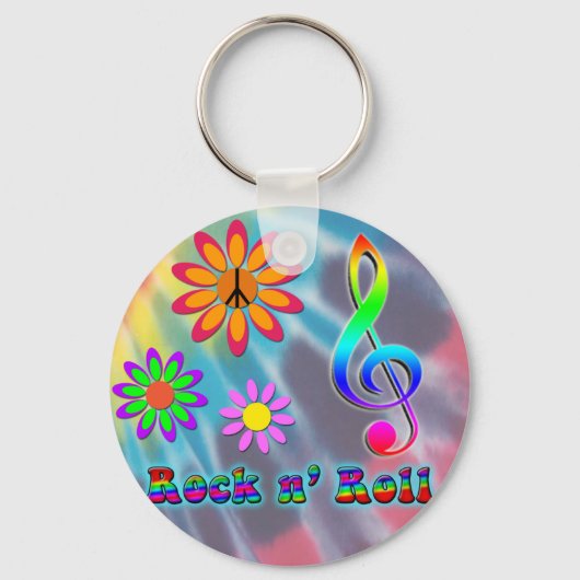 Rock n' Roll Sleutelhanger (Voorkant)