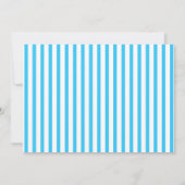 Rock N Roll Sock Hop 1950's Birthday Invitation Kaart (Achterkant)