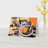 Rock-n-Roll-speelkaart afspelen Kaart (Gele Bloem)