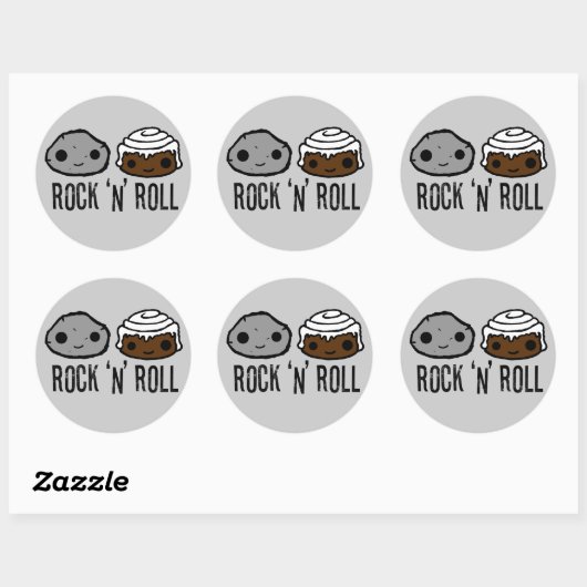 Rock 'n' Roll Sticker (Vel)