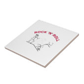 Rock 'N' Roll Tegeltje (Zijkant)