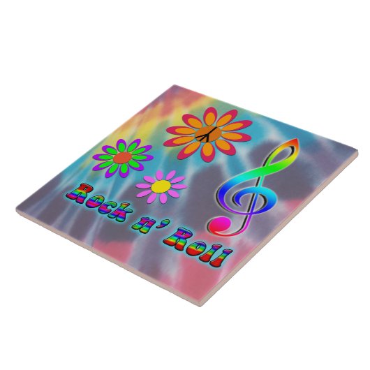 Rock n' Roll Tegeltje (Zijkant)