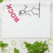 Rock 'N' Roll Theedoek (Gevouwen)