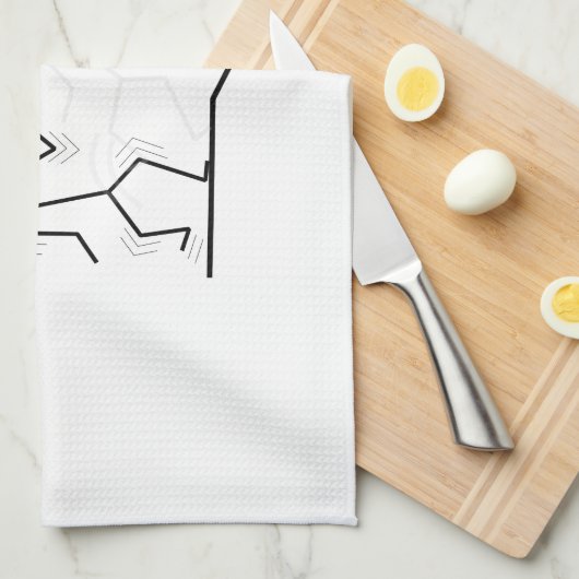 Rock 'N' Roll Theedoek (Quarter Fold)