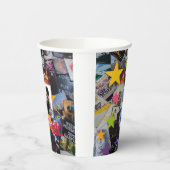 Rock-N-Roll Theme Birthday Paper Cups - HAMbWG Papieren Bekers (Links)