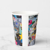 Rock-N-Roll Theme Birthday Paper Cups - HAMbWG Papieren Bekers (Rechts)