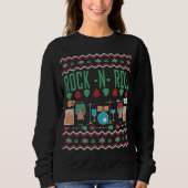 Rock n Roll Ugly KerstSweater Trui (Voorkant)