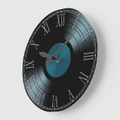 Rock n Roll Vinyl Record Album in Blue Grote Klok (Hoek)