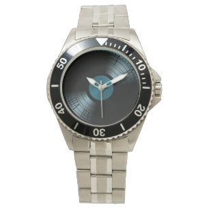 Rock n Roll Vinyl Record Album in Blue Horloge