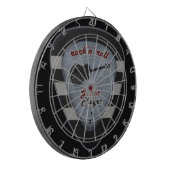 rock ' n roll voor altijd dartbord (Voorkant Links)
