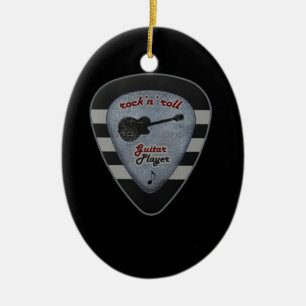 rock ' n roll voor altijd keramisch ornament