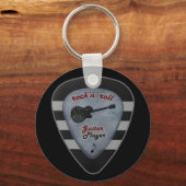 rock ' n roll voor altijd sleutelhanger (Voorkant)