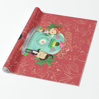 Rock "n" Roll Walllock Cadeaupapier