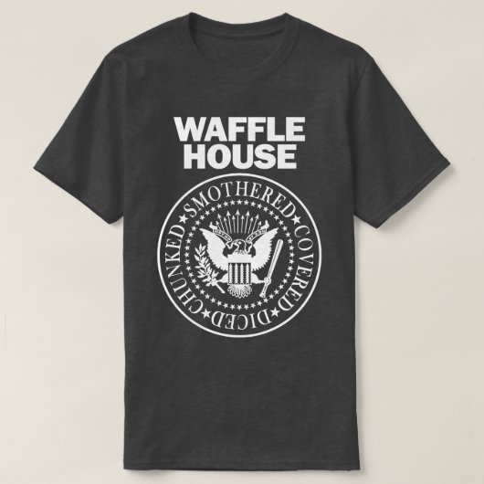 Rock N Roll x Waffle House Telefoonhoesje T-shirt (Design voorkant)