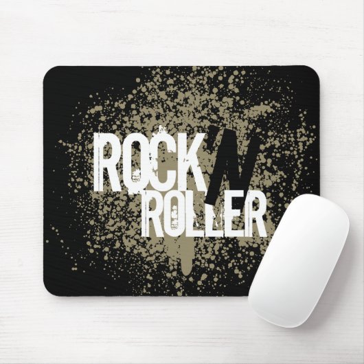 Rock 'n' Roller mousepad Muismat (Met muis)
