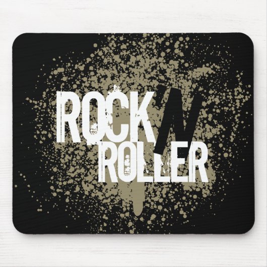 Rock 'n' Roller mousepad Muismat (Voorkant)