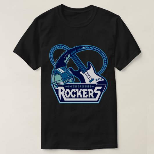 Rock n Roller Onderzetter T-shirt (Design voorkant)