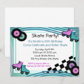 Rock N' Roller Schaats Kaart (Voorkant / Achterkant)