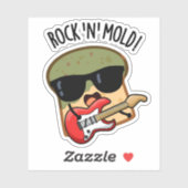 Rock n Schimmel Grappige Brood Grappen Sticker (Vel)