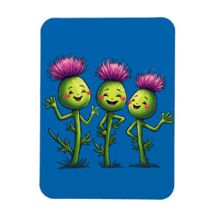 Rock N Thistles Schots Festival Bloemen Magneet