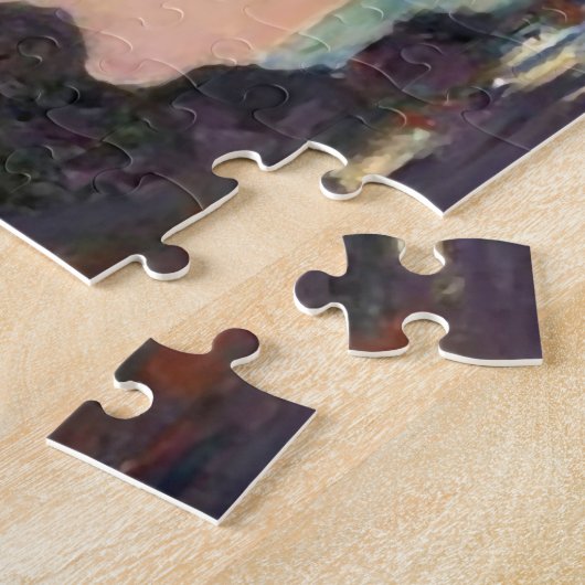 Rock Needle & Porte d'Aval Monet Fine Art Legpuzzel (Zijkant)