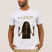 Rock Never Dies T-shirt | Rock & Metal (Voorkant)