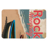 Rock, Newquay Vintage locomotief Reisposter Magneet (Horizontaal)