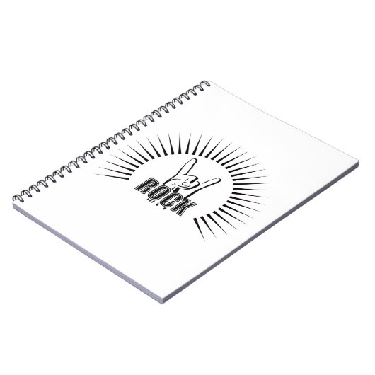 Rock Notitieboek (Linkerzijde)