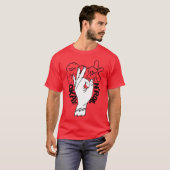 Rock nroll jongen t-shirt (Voorkant volledig)