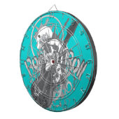Rock n'Roll Skulls Dartbord (Voorkant Rechts)