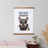 Rock nu, verontschuldig je later hangend wandkleed (Slaapkamer)