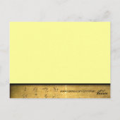 Rock of Ages Cleft for Me Laat me mezelf verbergen Briefkaart (Achterkant)