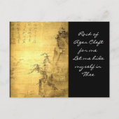 Rock of Ages Cleft for Me Laat me mezelf verbergen Briefkaart (Voorkant)