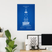 Rock of Ages Lighthouse - Michigan – AD Poster (Thuiskantoor)