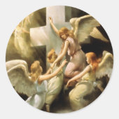 Rock of Ages Ronde Sticker (Voorkant)