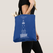 Rock of Ages vuurtoren - Michigan - AD Tote Bag (Dichtbij)