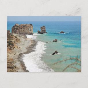 Rock of Aphrodite, Cyprus Briefkaart