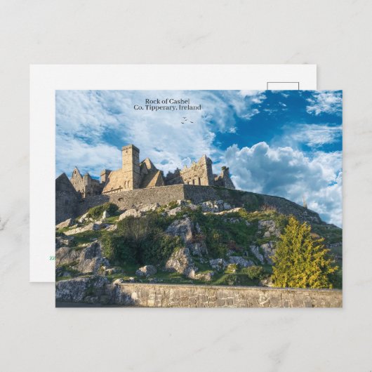 Rock of Cashel Briefkaart (Voorkant / Achterkant)