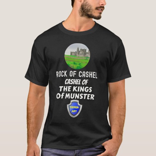 Rock of Cashel County Tipperary Ierland T-shirt (Voorkant)