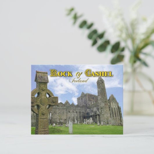 Rock of Cashel, Ierland Briefkaart (Staand voorkant)