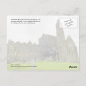 Rock of Cashel, Ierland Briefkaart (Achterkant)