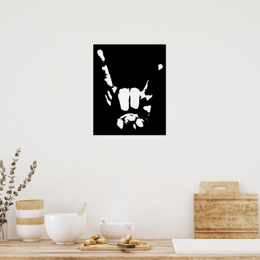 Rock of Shadows Poster (Keuken)