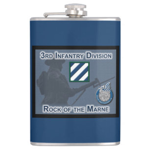 “Rock of the Marne” 3e Infanteriedivisie Heupfles
