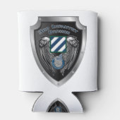 "Rock of the Marne" 3rd Infantry Division Blikjeskoeler (Achterkant)